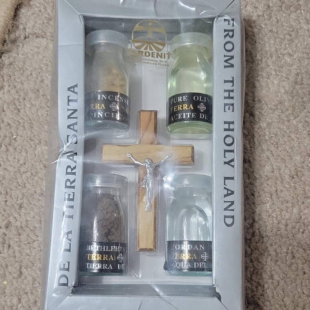 Holy Land Religious Gift Set
